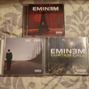 3 EMINEM CDs